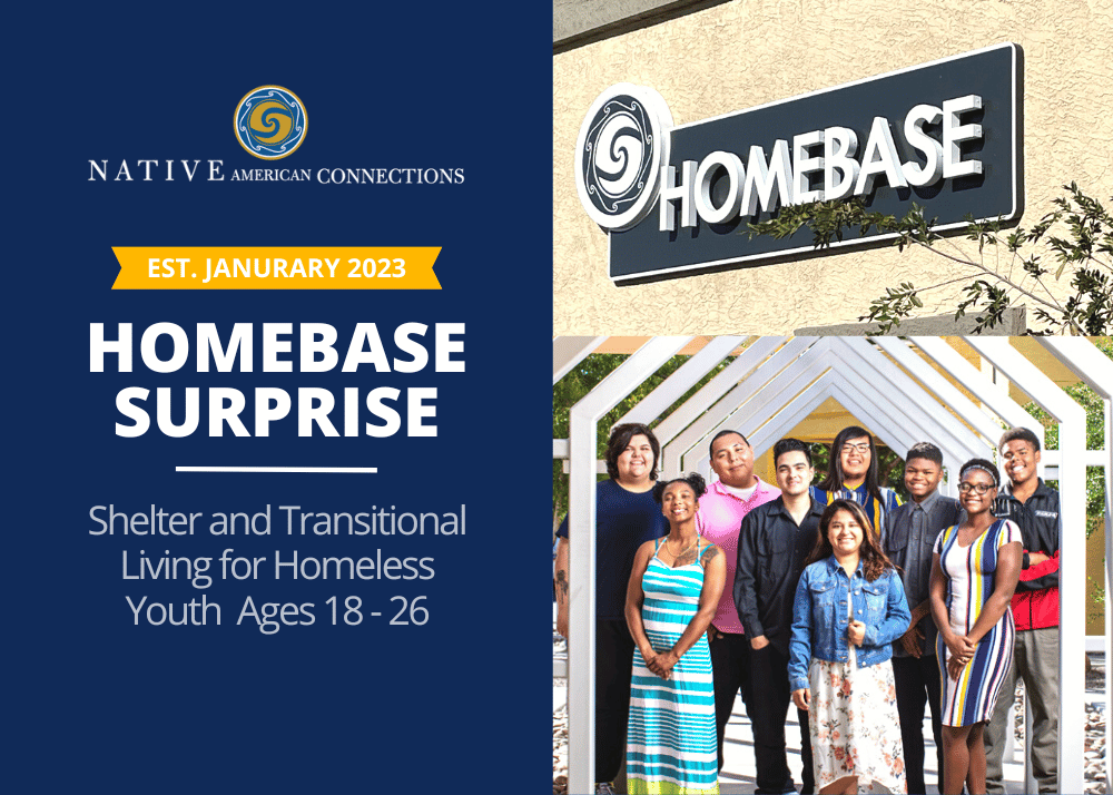 HomeBase Surprise: Shelter & Transitional Living for Youth Opening early February 2023!